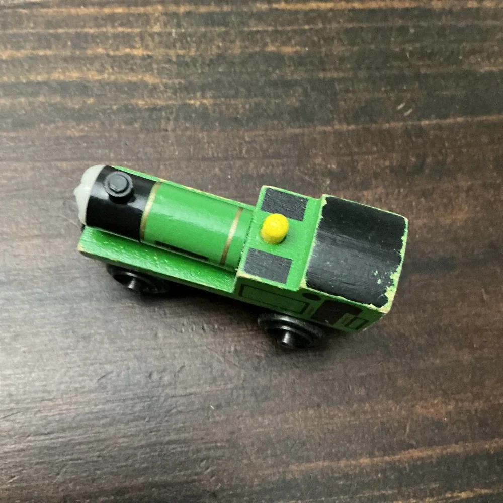 Thomas & Friends Wooden Railway Smudger Green Engine Learning Curve LC99154 2001